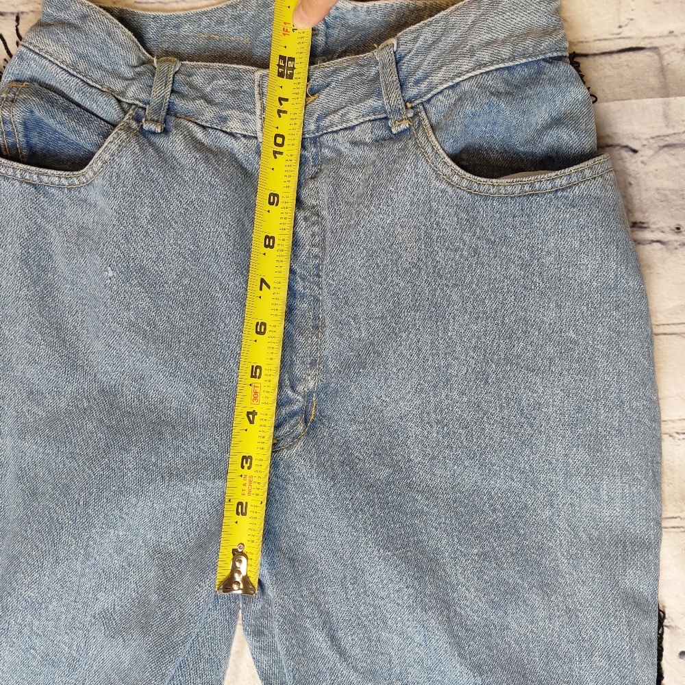 Paris Blues Vintage Fringe High Waisted Jeans - Picture 6 of 10